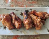 鶏の手羽元であぶり焼きチキン作り方8写真
