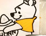 キャラ弁☆簡単 平面 プーさん作り方5写真