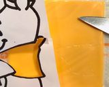 キャラ弁☆簡単 平面 プーさん作り方6写真