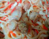 鯖缶ですいとん作り方7写真
