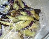 茄子の油炒め、、、の油を最小限。ヘルシー作り方5写真