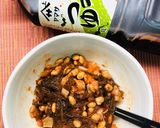和えるだけ☆もずくキムチ納豆作り方1写真