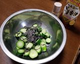 韓国風塩昆布キュウリ作り方1写真