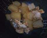 お一人様の焼き肉のたれで大根煮作り方6写真