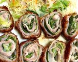簡単キャベツとチーズ豚肉巻きカツ作り方9写真