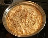 雑な男料理：もやしと卵のピリ辛スープ！！作り方6写真