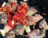 カレー用ぶつ切り牛肉で…塩麹ステーキ！作り方3写真