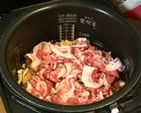 雑な男料理：豚肉の炊き込みご飯！！作り方7写真