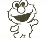 キャラ弁☆セサミストリート エルモ☆作り方1写真