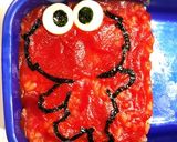 キャラ弁☆セサミストリート エルモ☆作り方6写真