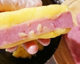 チーズinポテトで包む厚切りハムカツ作り方4写真