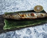 サンマの塩焼きにカボス作り方2写真