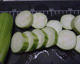 食用ヘチマの…胡麻味噌酢あえ作り方2写真