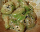 食用ヘチマの…胡麻味噌酢あえ作り方6写真