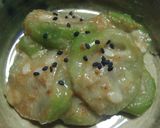 食用ヘチマの…胡麻味噌酢あえ作り方7写真