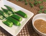 オクラチーズ☘️佃煮を使った海苔マヨ♪作り方3写真