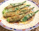 オクラチーズ☘️佃煮を使った海苔マヨ♪作り方4写真
