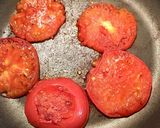 焼きトマトの☘️タマゴソースがけ作り方4写真