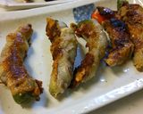 万願寺とうがらしチーズ肉巻き。作り方6写真