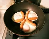 楽々目玉焼き作り方2写真