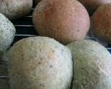 ﾊﾞﾀｰ、卵不用、材料４つのふわふわパン作り方7写真