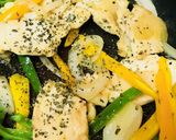 鶏肉のサッとワイン炒め☆レタスサラダ添え作り方4写真