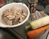 豚モツの八丁味噌を使ったどて煮作り方1写真