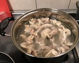 豚モツの八丁味噌を使ったどて煮作り方2写真