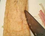 豆苗の油揚げ巻き作り方2写真