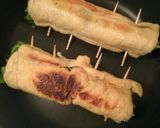 豆苗の油揚げ巻き作り方6写真