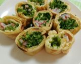 豆苗の油揚げ巻き作り方8写真