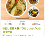 味付け必見。豚バラ肉といんげんの旨々炒め作り方9写真
