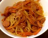 残りハンバーグソースで簡単パスタ作り方5写真