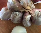 ニンニク、イカ、旬野菜のアヒージョ風作り方1写真