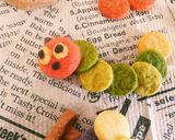 腹ペコあおむし★くだものクッキー作り方3写真