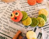 腹ペコあおむし★くだものクッキー作り方4写真