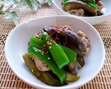 簡単★なすと豚肉の甘辛炒め作り方8写真