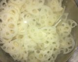 シャキっと！レンコンとにんじんのきんぴら作り方1写真