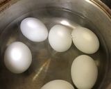 殻付き味付けゆで卵(半熟)コンビニ風作り方1写真