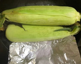 フライパン1つで皮のままゆでとうもろこし作り方3写真