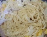 濃厚！チーズクリームカルボナーラ♪作り方9写真