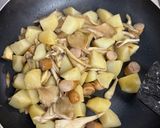 じゃがいもと舞茸のジャーマンポテト風作り方3写真