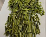 わらびと塩昆布の和え物♪作り方5写真
