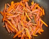 にんじんとウィンナーのきんぴら作り方6写真