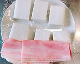 簡単！美味しい はんぺんのベーコン巻き作り方2写真