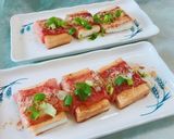 簡単！美味しい はんぺんのベーコン巻き作り方8写真