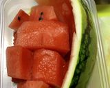 スイカのカットの方法。作り方9写真