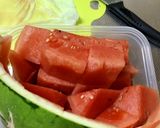 スイカのカットの方法。作り方13写真