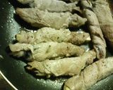 ✿ナスの❀あっさり豚巻き✿梅シソ味作り方5写真