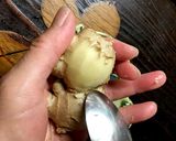 生姜の剥き方♪綺麗♪簡単♪優れ技作り方1写真